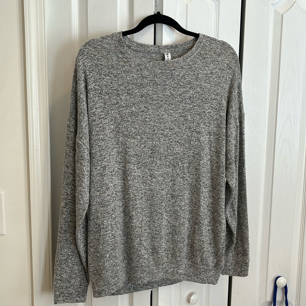 Athleta grey sweater